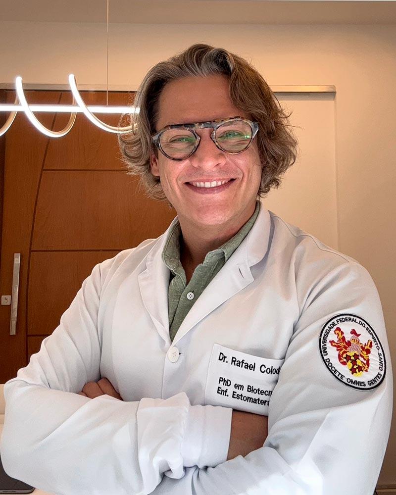 Dr. Rafael Colodetti - Doutor em Biotecnologia e Enfermeiro Estomaterapeuta Vitória - Espírito Santo - ES